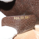 GUCCI GG Supreme Web Sherry Line Shoulder Bag PVC Beige 904 02 081 Auth 139731-12