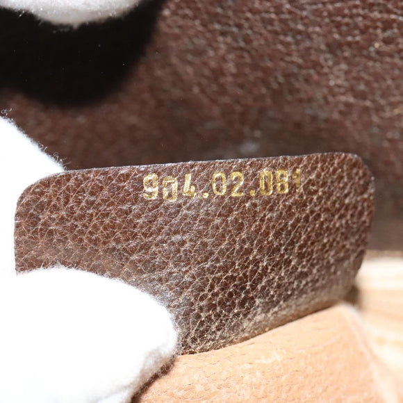 GUCCI GG Supreme Web Sherry Line Shoulder Bag PVC Beige 904 02 081 Auth 139731