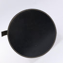 FENDI Zucchino Canvas Shoulder Bag Navy Silver Auth 139734-5