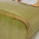 LOUIS VUITTON Monogram Vernis Houston Hand Bag Baby Blue M91005 LV Auth 139736-9