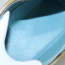 LOUIS VUITTON Monogram Vernis Houston Hand Bag Baby Blue M91005 LV Auth 139736-11