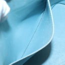 LOUIS VUITTON Monogram Vernis Houston Hand Bag Baby Blue M91005 LV Auth 139736-21