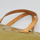 LOUIS VUITTON Monogram Vernis Houston Hand Bag Baby Blue M91005 LV Auth 139736-8