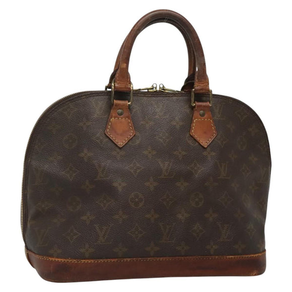 LOUIS VUITTON Monogram Alma Hand Bag M51130 LV Auth 139740