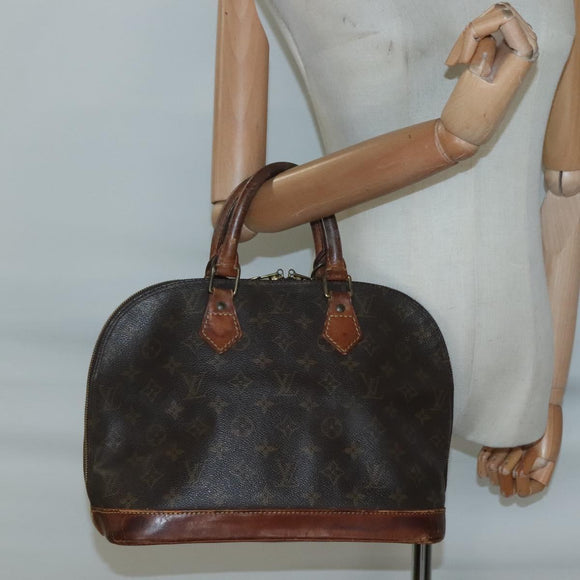 LOUIS VUITTON Monogram Alma Hand Bag M51130 LV Auth 139740
