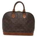 LOUIS VUITTON Monogram Alma Hand Bag M51130 LV Auth 139740-3