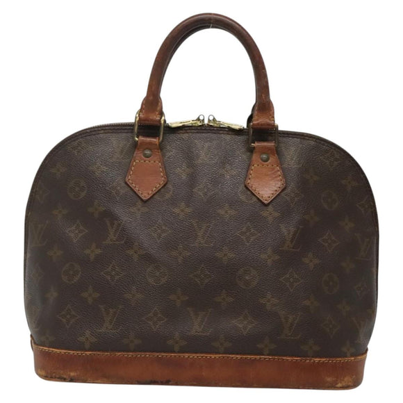 LOUIS VUITTON Monogram Alma Hand Bag M51130 LV Auth 139740