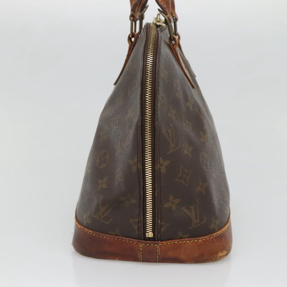 LOUIS VUITTON Monogram Alma Hand Bag M51130 LV Auth 139740