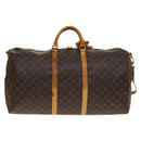 LOUIS VUITTON Monogram Keepall Bandouliere 60 Boston Bag M41412 LV Auth 139748-2