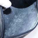 GUCCI GG Supreme Sherry Line Clutch Bag PVC Navy Gold Red Auth 139750-10