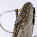 GUCCI GG Supreme Web Sherry Line Shoulder Bag PVC Beige 68 02 047 Auth 139751-15