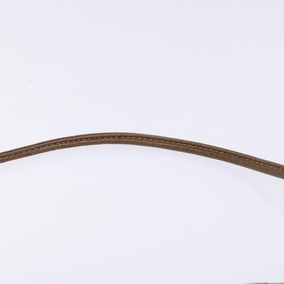 GUCCI GG Supreme Web Sherry Line Shoulder Bag PVC Beige 68 02 047 Auth 139751