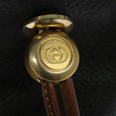 GUCCI Shoulder Bag Leather Black Auth 139755-9