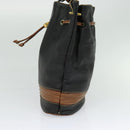 GUCCI Shoulder Bag Leather Black Auth 139755-4