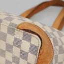 LOUIS VUITTON Damier Azur Hampstead PM Tote Bag N51207 LV Auth 139756-9