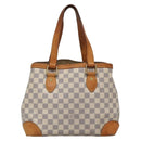 LOUIS VUITTON Damier Azur Hampstead PM Tote Bag N51207 LV Auth 139756-2