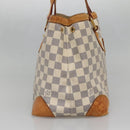 LOUIS VUITTON Damier Azur Hampstead PM Tote Bag N51207 LV Auth 139756-3