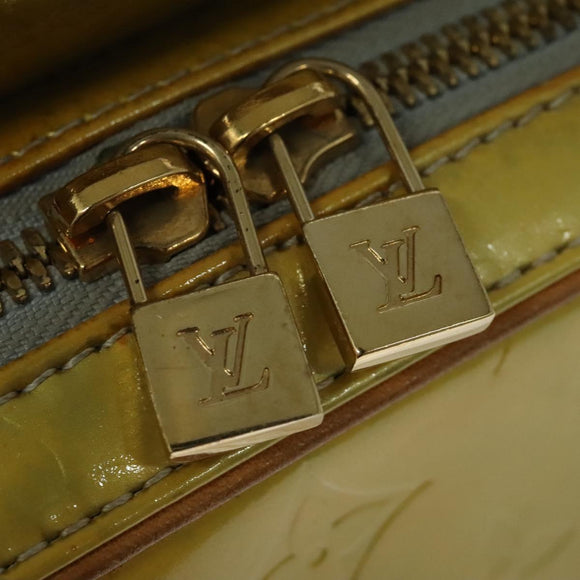 LOUIS VUITTON Monogram Vernis Marley Backpack Gris M91038 LV Auth 139758