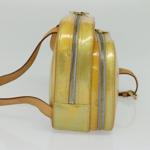 LOUIS VUITTON Monogram Vernis Marley Backpack Gris M91038 LV Auth 139758