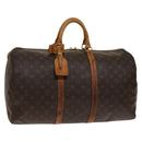 LOUIS VUITTON Monogram Keepall 50 Boston Bag M41426 LV Auth 139763-1