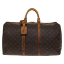 LOUIS VUITTON Monogram Keepall 50 Boston Bag M41426 LV Auth 139763-13