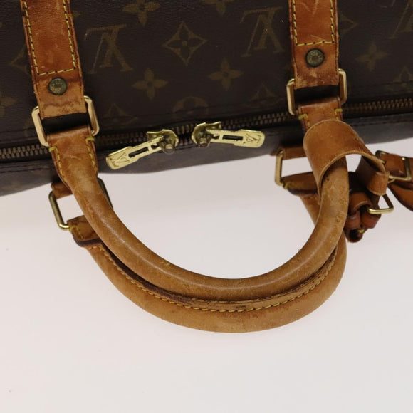 LOUIS VUITTON Monogram Keepall 50 Boston Bag M41426 LV Auth 139763