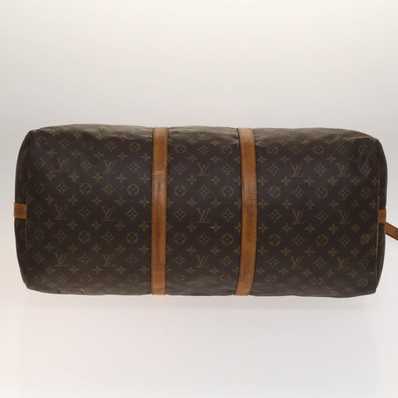 LOUIS VUITTON Monogram Keepall Bandouliere 60 Boston Bag M41412 LV Auth 139764