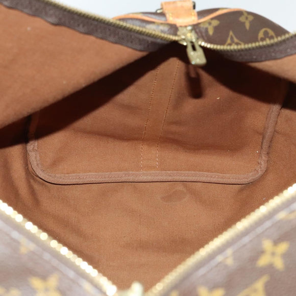 LOUIS VUITTON Monogram Keepall Bandouliere 60 Boston Bag M41412 LV Auth 139764