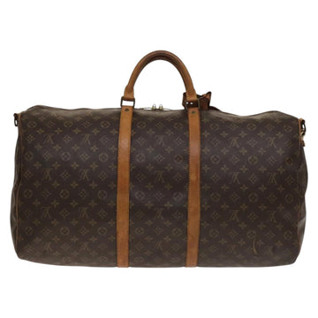 LOUIS VUITTON Monogram Keepall Bandouliere 60 Boston Bag M41412 LV Auth 139764 - 0