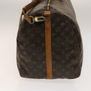 LOUIS VUITTON Monogram Keepall Bandouliere 60 Boston Bag M41412 LV Auth 139764-5