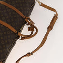 LOUIS VUITTON Monogram Keepall Bandouliere 60 Boston Bag M41412 LV Auth 139764-8