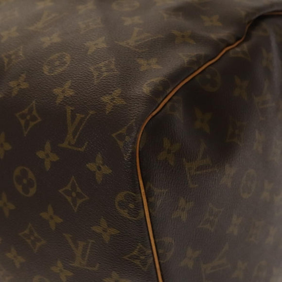LOUIS VUITTON Monogram Keepall 55 Boston Bag M41424 LV Auth 139769