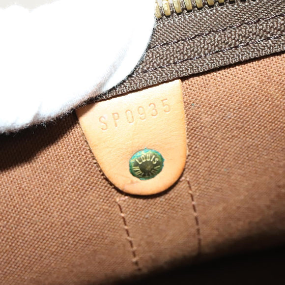 LOUIS VUITTON Monogram Keepall 55 Boston Bag M41424 LV Auth 139769