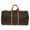 LOUIS VUITTON Monogram Keepall 55 Boston Bag M41424 LV Auth 139769-2