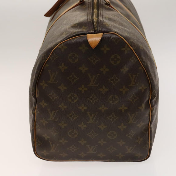 LOUIS VUITTON Monogram Keepall 55 Boston Bag M41424 LV Auth 139769