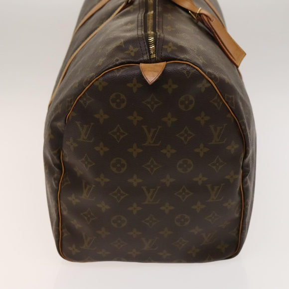 LOUIS VUITTON Monogram Keepall 55 Boston Bag M41424 LV Auth 139769