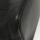 GUCCI GG Canvas Shoulder Bag Black Gold Auth 139771-12