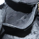 GUCCI GG Canvas Shoulder Bag Black Gold Auth 139771-20