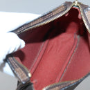 LOUIS VUITTON Damier Ebene Trousse Makeup Pouch N51982 LV Auth 139776-17