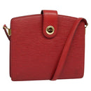 LOUIS VUITTON Epi Capuchin Shoulder Bag Red M52347 LV Auth 139777-1