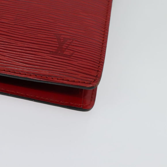 LOUIS VUITTON Epi Capuchin Shoulder Bag Red M52347 LV Auth 139777