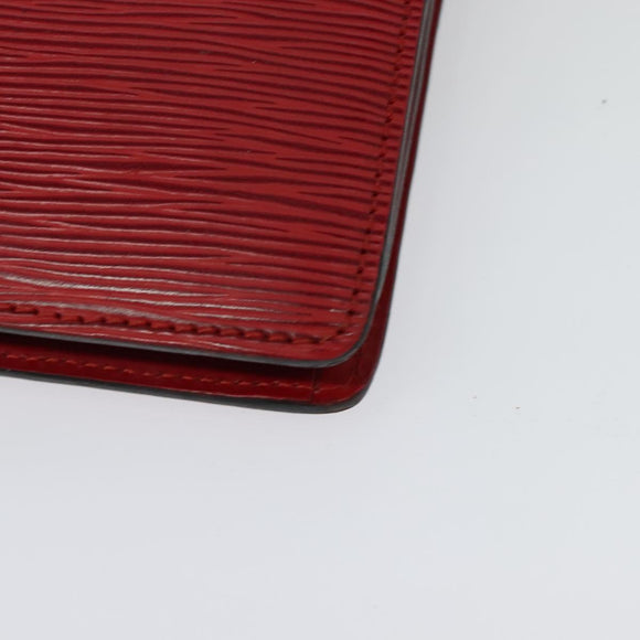 LOUIS VUITTON Epi Capuchin Shoulder Bag Red M52347 LV Auth 139777