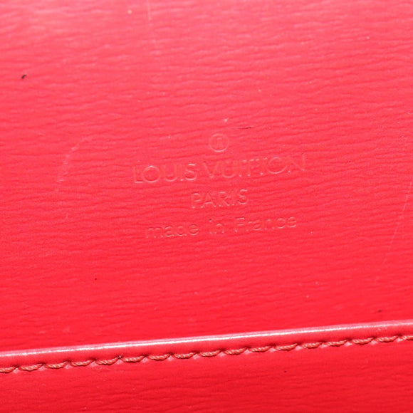 LOUIS VUITTON Epi Capuchin Shoulder Bag Red M52347 LV Auth 139777