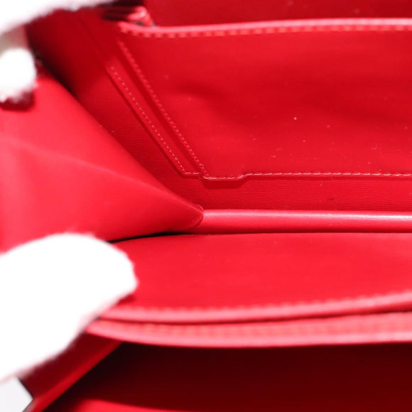 LOUIS VUITTON Epi Capuchin Shoulder Bag Red M52347 LV Auth 139777