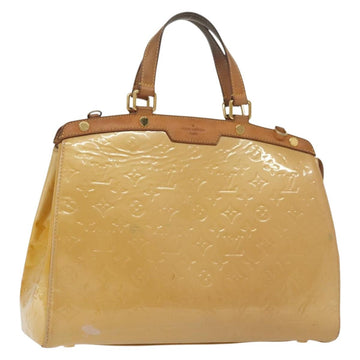 LOUIS VUITTON Vernis Blair GM Hand Bag 2way Rose Flow Lantern M91621 Auth 139779