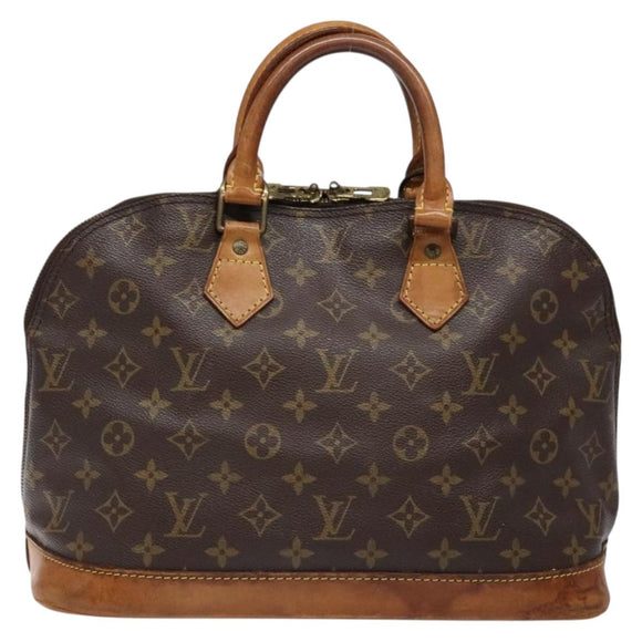 LOUIS VUITTON Monogram Alma Hand Bag M51130 LV Auth 139783