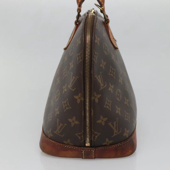 LOUIS VUITTON Monogram Alma Hand Bag M51130 LV Auth 139784