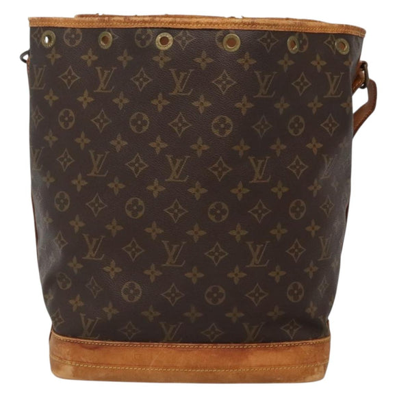 LOUIS VUITTON Monogram Noe Shoulder Bag M42224 LV Auth 139786