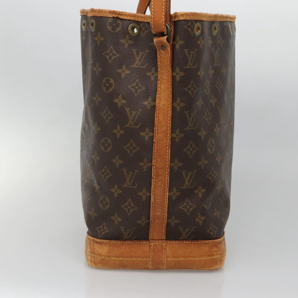 LOUIS VUITTON Monogram Noe Shoulder Bag M42224 LV Auth 139786