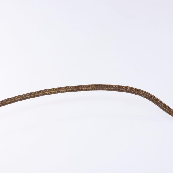 GUCCI GG Supreme Web Sherry Line Shoulder Bag PVC Beige 97 02 068 Auth 139795